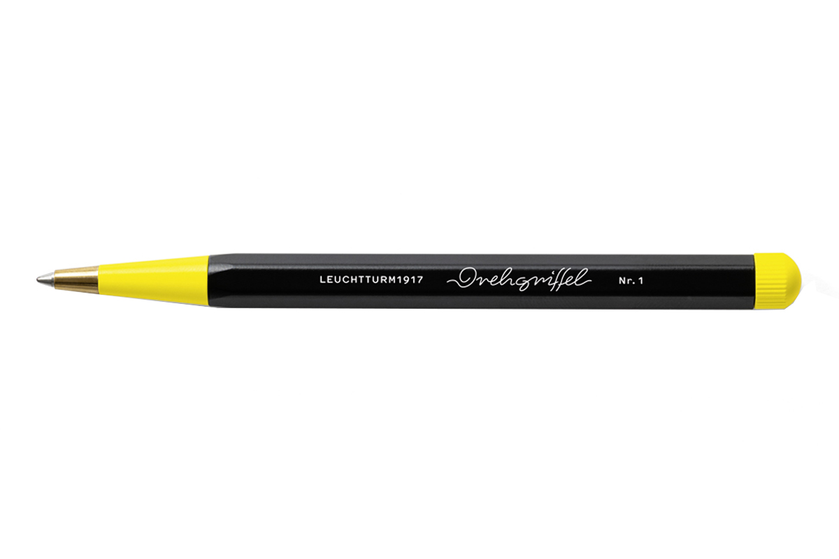 Leuchtturm1917 Drehgriffel Nr.1 Bauhaus Black/Yellow Balpen